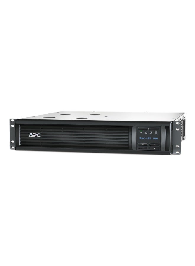 اي بي سي **SMT1000RMI2UC | مزوّد طاقة غير منقطع (UPS) من APC طراز Smart‑UPS بقدرة 1000 فولت‑أمبير، مزوّد بشاشة LCD، قابل للتركيب على الراك بحجم 2U، يعمل على جهد 230 فولت، مع ميزة SmartConnect** - Image 1